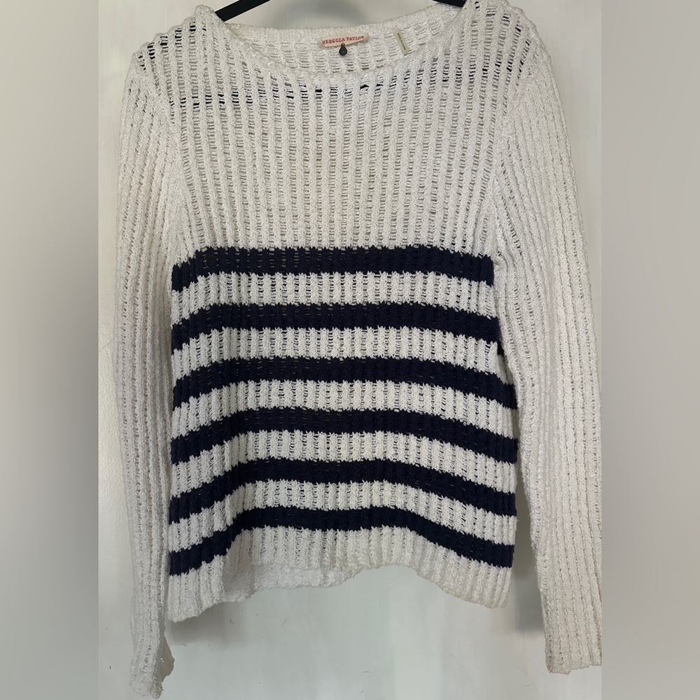 Rebecca Taylor Women's Striped Sweater